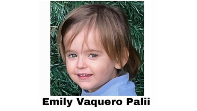La niña Emily Vaquero Palii, desaparecida el pasado viernes en Zaragoza. / SOS Desaparecidos