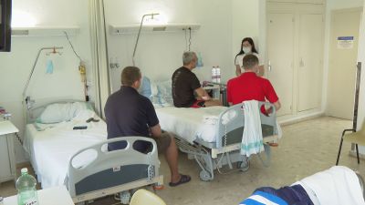 Los soldados ucranianos que llegan al Hospital Militar de Zaragoza sufren heridas por onda explosiva.