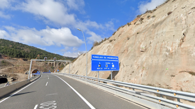 Túnel que se será escenario del simulacro. / Google Maps