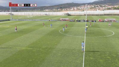 Lance del partido durante la primera mitad. Foto: Aragón Deporte