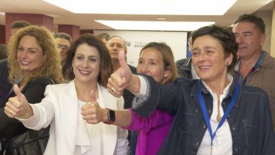 Emma Buj consigue la mayoría absoluta al Ayuntamiento de Teruel. / Europa Press