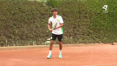 Alejo Sánchez, en un entrenamiento en las instalaciones del Stadium Casablanca.