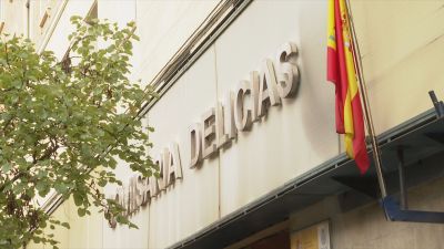 Comisaría de la Policía Nacional en Delicias, Zaragoza.