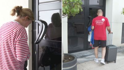 Algunos vecinos ya han vuelto a sus casas.
