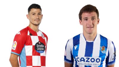 Miguel Loureiro (izquierda) e Iker Kortajarena serán las primeras caras nuevas de la SD Huesca.