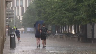 Las tormentas del pasado sábado dejaron más de 30 litros de agua por metro cuadrado en Zaragoza.