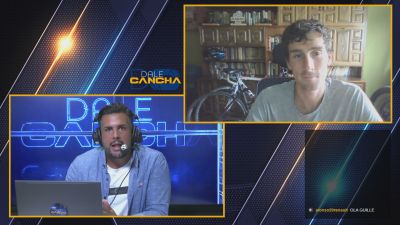 Fernando Zorrilla, durante su participación en el programa Dale Cancha en el Twitch de Aragón Deporte.