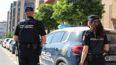 Agentes de la Policía Nacional durante una jornada de trabajo. / Europa Press.
