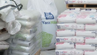 La sequía reduce la venta de fertilizantes: un 30% menos en el último año.