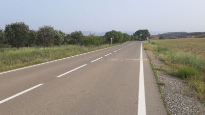 El accidente se produjo en el kilómetro 9.3 de la TE-V-6014, en el término municipal de Villaespesa. / Google Maps