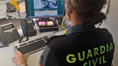 Foto de archivo del Grupo de Delitos Telemáticos de la Guardia Civil.