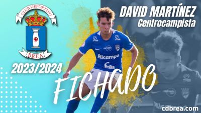 David Martínez es nuevo jugador del CD Brea.
