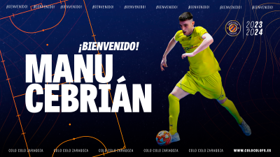 Manu Cebrián se incorpora al Full Energía Zaragoza.