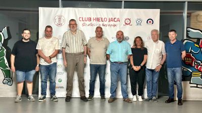 Junta directiva del CH Jaca.
