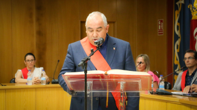 José Manuel Salazar, nuevo alcalde Zuera. / PSOE Aragón