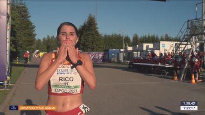 Eva Rico baja su marca personal en más de dos minutos en el Europeo Sub-23