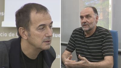 Javier Brun (izq) y Luis Lles (dcha), Parrilla de Oro 2023.