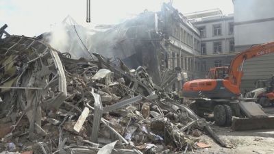 Uno de los ataques rusos contra Odesa.