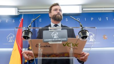 Iván Espinosa de los Monteros en la rueda de prensa de este martes. / Europa Press