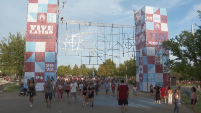 Fotografía de archivo del festival Vive Latino 2022.