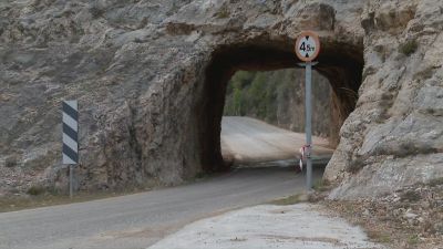 El túnel de Beceite ya está totalmente despejado.