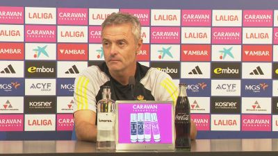 Rueda de prensa de Fran Escribá en la previa ante el Cartagena.