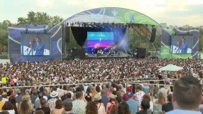 Una de las actuaciones del Vive Latino este sábado en Zaragoza.