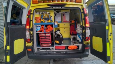 Interior de una ambulancia. / Europa Press