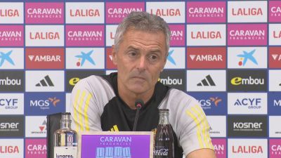 Fran Escribá en rueda de prensa.