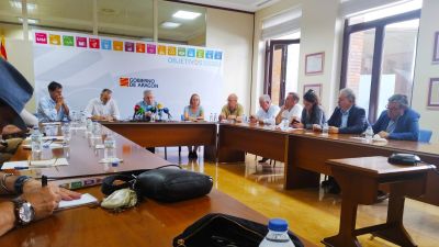 Reunión de la Mesa Ganadera en Binéfar
