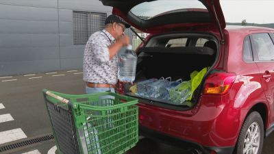 Las autoridades recomiendan consumir agua embotellada en Tarazona.