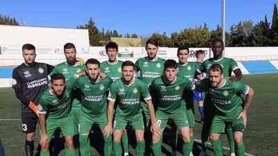 Once del Cuarte para medirse al Tamarite. Foto: CD Cuarte