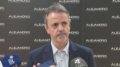 Porfirio Fisac durante el acto