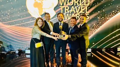 La delegación de la DPH recoge el premio en la gala celebrada en Batumi (Georgia)