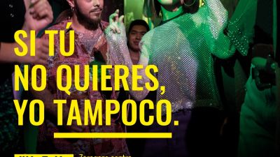 Imagen de la campaña 'Si tú no quieres, yo tampoco'. / Ayto de Zaragoza