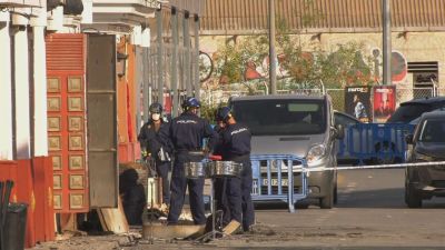 Entre las salas de ocio precintadas este jueves se encuentra la discoteca Golden de Atalayas, una de las afectadas por el incendio.