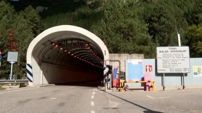 El tunel de Bielsa dejará de cerrar por las noches