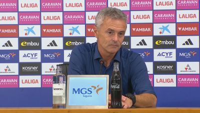 Fran Escribá en rueda de prensa.