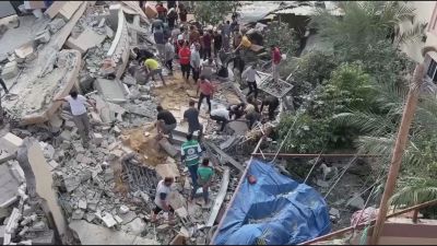 El primer ministro de Israel, Benjamin Netanyahu, declaró este sábado el estado de guerra en el país tras el ataque masivo con más de 2.200 cohetes.