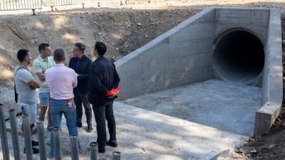 En un mes está previsto que arranquen las obras del canal perimetral, que tendrá más de 15 metros de ancho. / Ayuntamiento de Zaragoza
