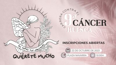 El próximo 22 de octubre se celebrará la novena edición de la Carrera contra el cáncer de Huesca.