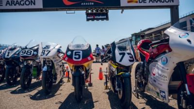 El MotoStudent volverá a inundar MotorLand Aragón de talento tecnológico esta semana.