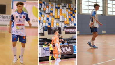 Los tres canteranos del Wanapix AD Sala 10 convocados por la selección Sub-19.