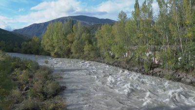 El río Ara, cerca de Boltaña