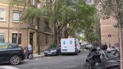 Calle del barrio de Las Fuentes donde residía la víctima.