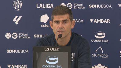 Antonio Hidalgo en rueda de prensa. Foto: Aragón Deporte