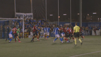 Lance del partido Foto: Aragón Deporte