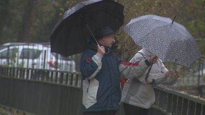 Las lluvias ya han llegado a gran parte de la Comunidad en este jueves.