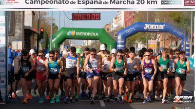 Una imagen del pasado Campeonato de España de marcha.