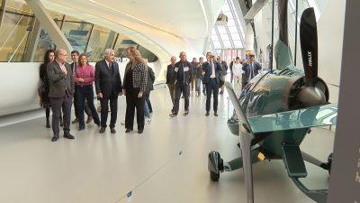 La comisión evaluadora ha ofrecido una rueda de prensa de balance en el Pabellón Puente, sede de Mobility City, junto a la propia alcaldesa.